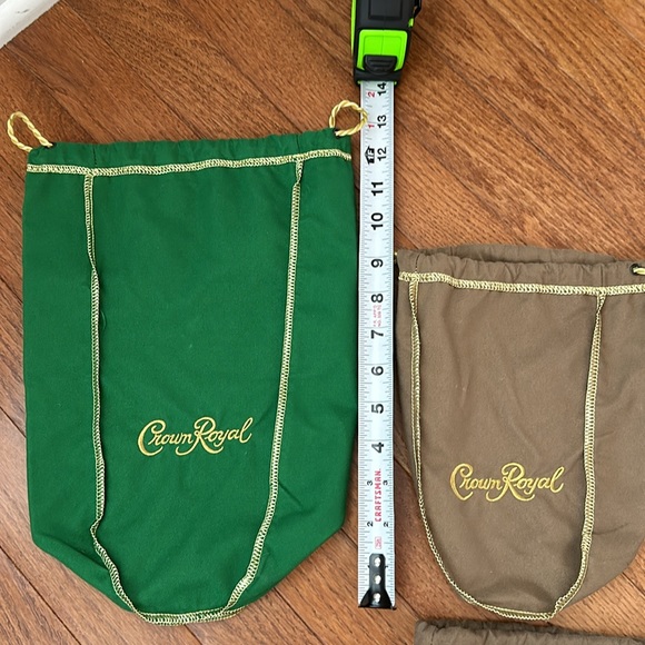 9 Crown Royal Cloth Bags - Picture 2 of 3
